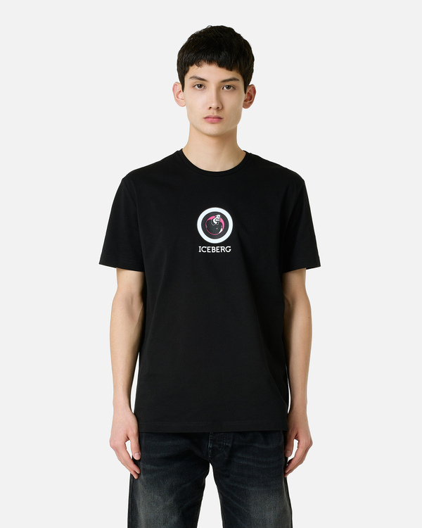 Popeye black graphic T-shirt - Iceberg - Official Website
