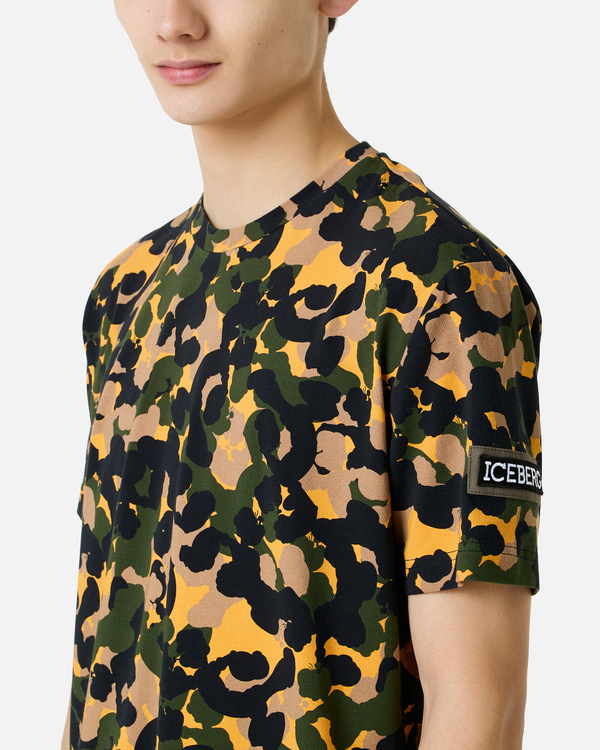 Camouflage T-shirt - Iceberg - Official Website