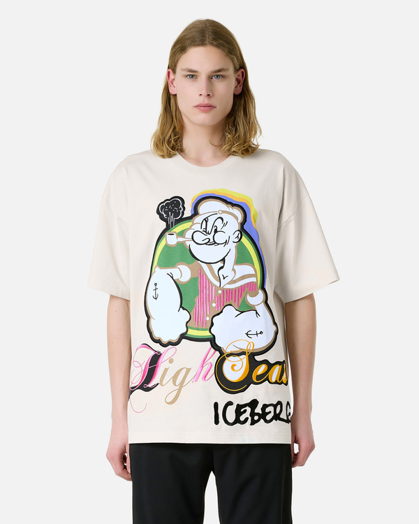 T-shirt Popeye oversize - Iceberg - Official Website