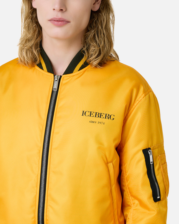 Heritage logo bomber jacket - Iceberg - Official Website