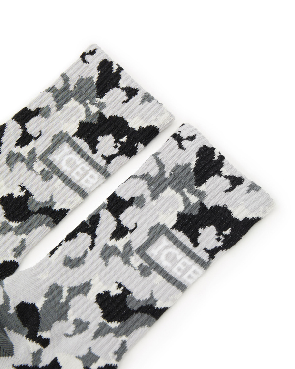 Popeye grey camouflage socks - Iceberg - Official Website