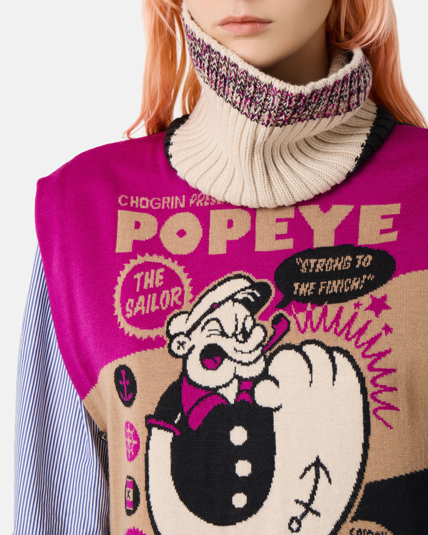 Popeye sleeveless vest - Iceberg - Official Website