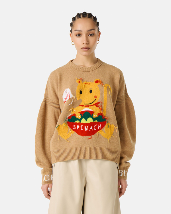 Cartoon hazelnut sweater Teddy - Iceberg - Official Website