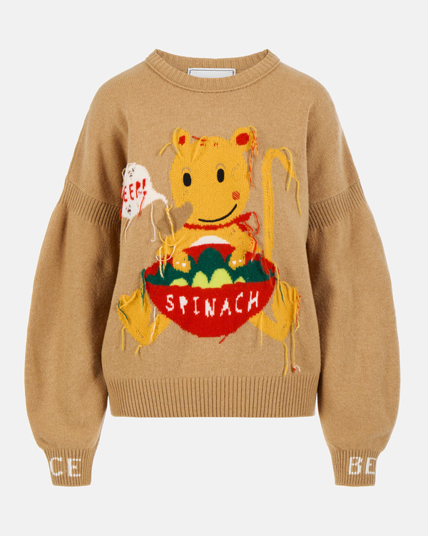 Cartoon hazelnut sweater Teddy - Iceberg - Official Website