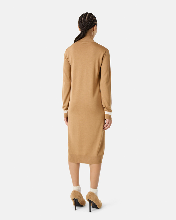 Loose turtle neck knitted dress - Iceberg - Official Website