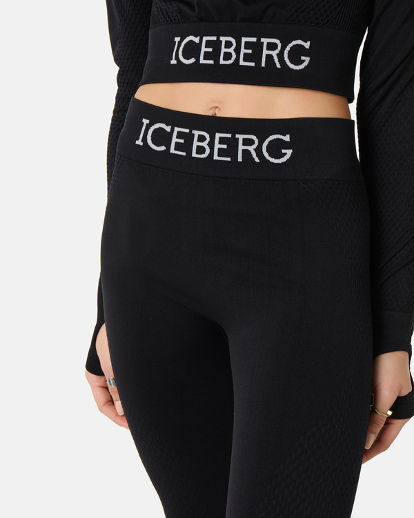 Logo band leggings - Iceberg - Official Website