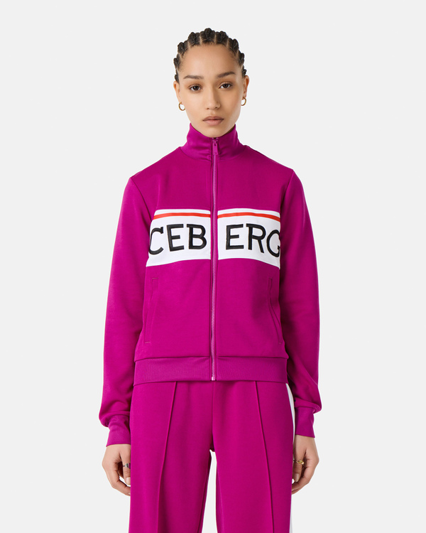 Tracksuit top with institutional logo - Iceberg - Official Website