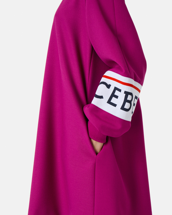 Sporty dress with institutional logo - Iceberg - Official Website