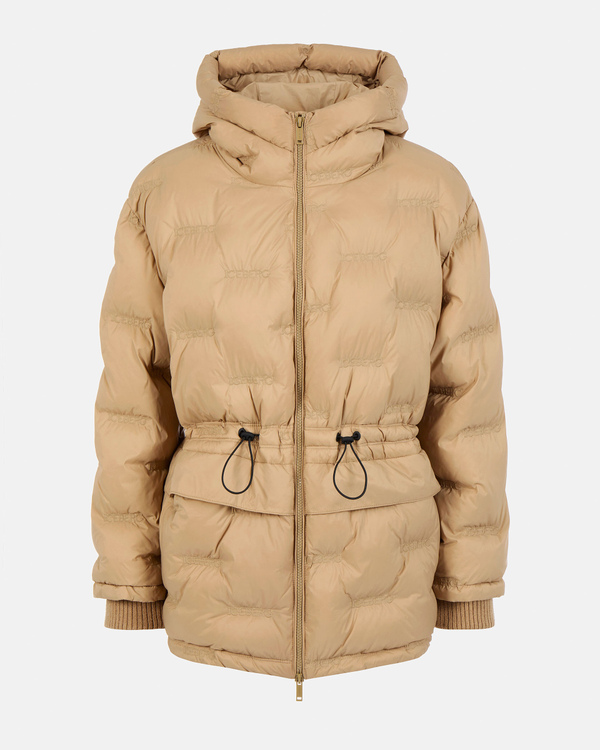 Midi fit quilted jacket with logo - Iceberg - Official Website