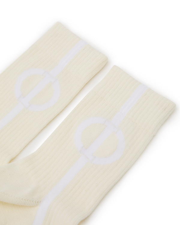 Cotton socks with monogram logo - Iceberg - Official Website