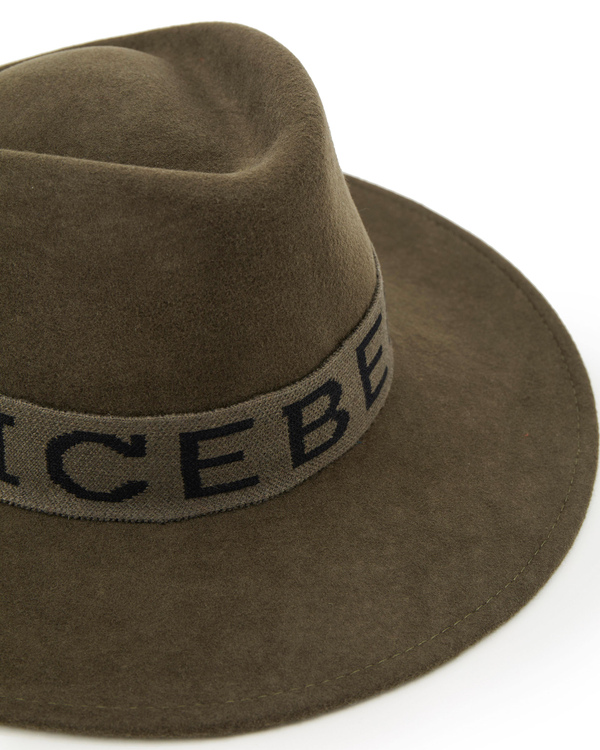 Felt hat with Iceberg logo - Iceberg - Official Website