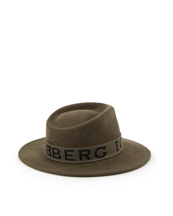 Felt hat with Iceberg logo - Iceberg - Official Website