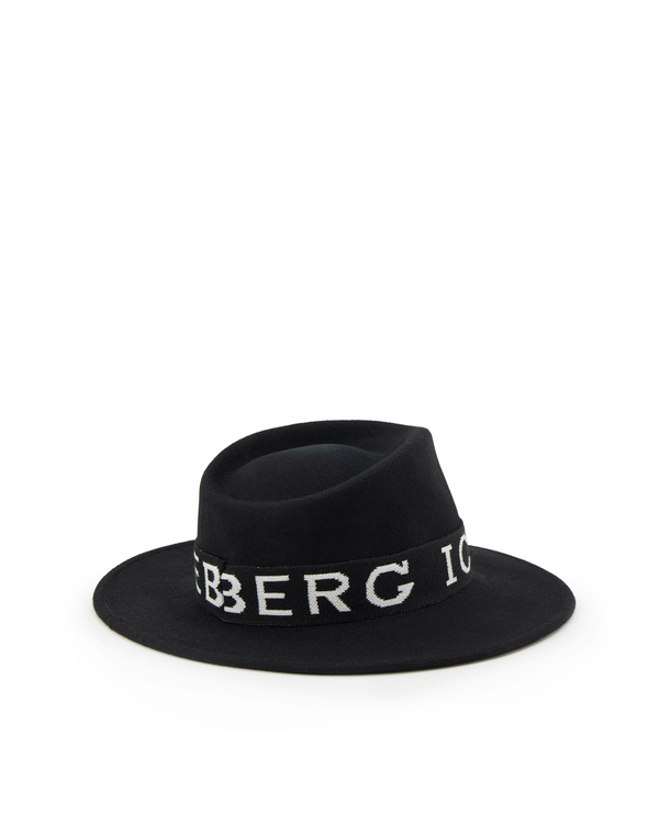 Felt hat with logo - Iceberg - Official Website