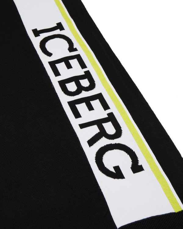 Black logo scarf - Iceberg - Official Website