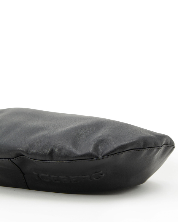 Eco leather beret with Iceberg logo - Iceberg - Official Website