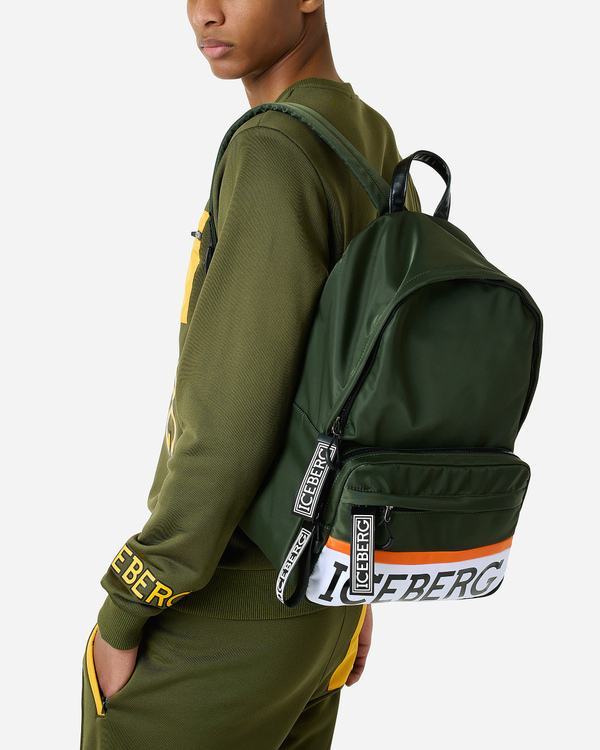 Backpack with maxi logo - Iceberg - Official Website