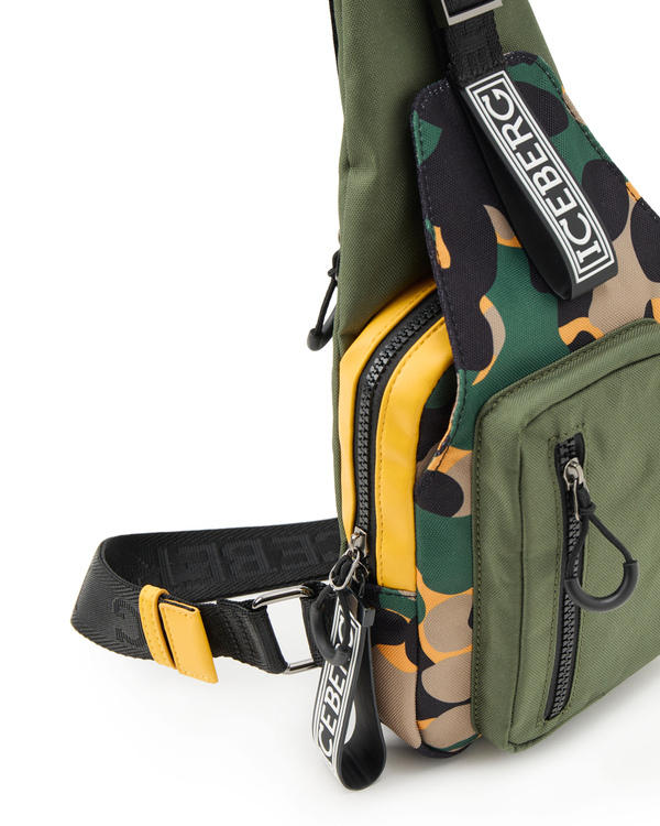 Crossbody bag with camouflage print - Iceberg - Official Website