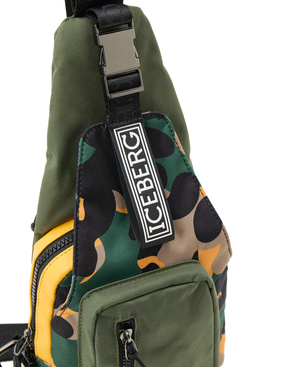 Crossbody bag with camouflage print - Iceberg - Official Website