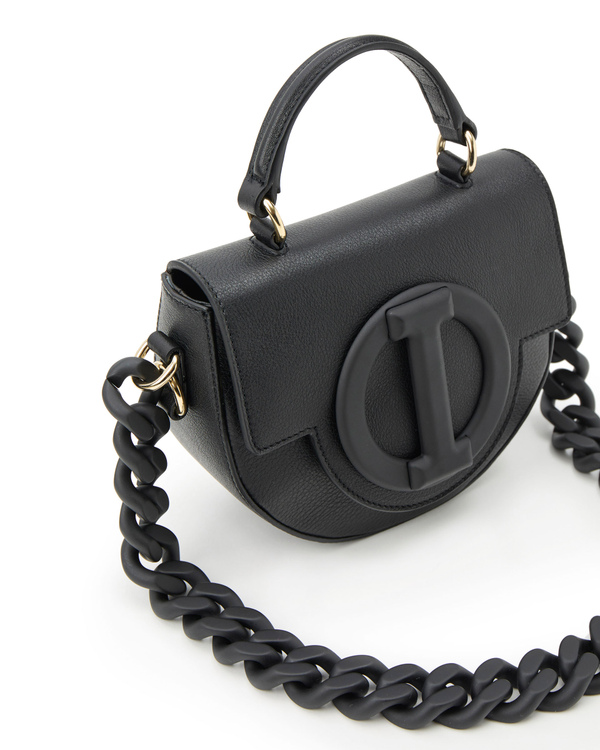 Handbag with abs chain and logo monogram - Iceberg - Official Website