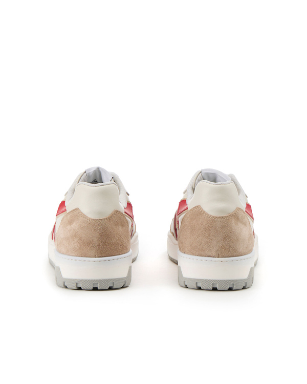 Okoro sneaker with red and beige - Iceberg - Official Website
