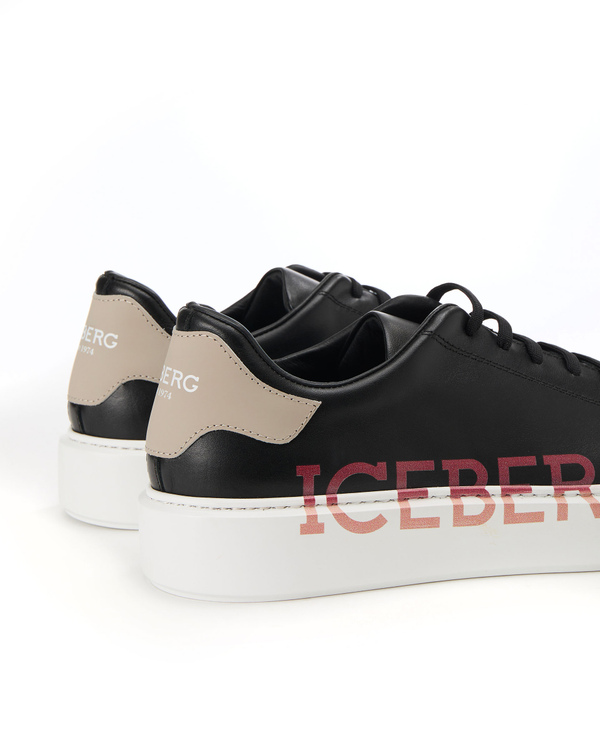 Men's Bozeman sneaker in black - Iceberg - Official Website