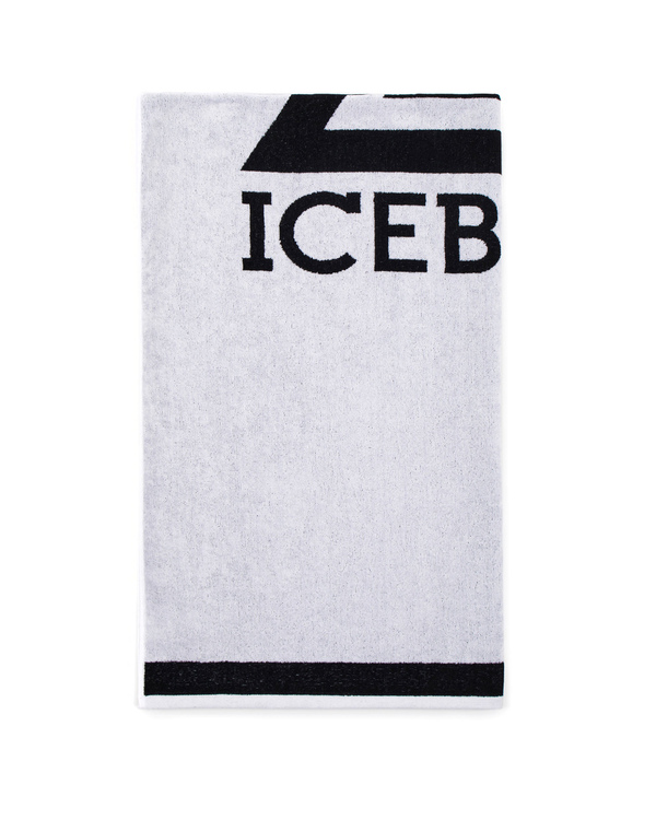 White triangle logo beach towel - Iceberg - Official Website