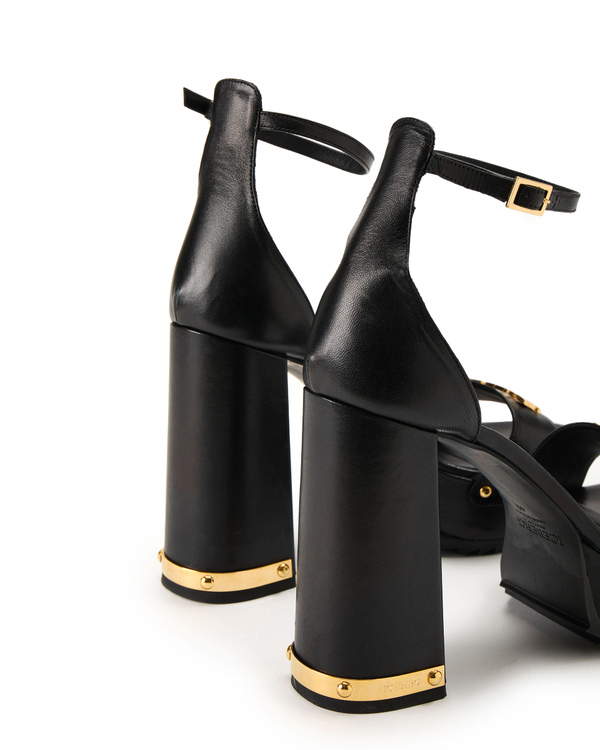 Platform heeled Anouk sandal - Iceberg - Official Website