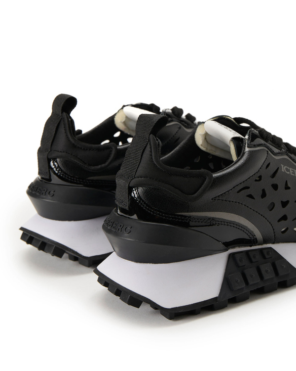Hyper sneaker in black - Iceberg - Official Website