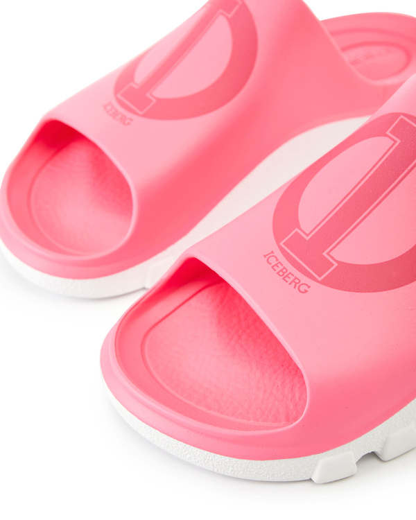 Women's pool sliders in pink - Iceberg - Official Website