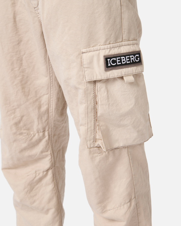 Institutional logo trousers - Iceberg - Official Website