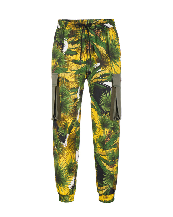 Palm print trousers - Iceberg - Official Website