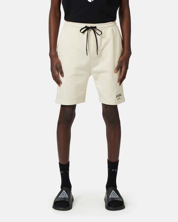 Heritage logo shorts in white - Iceberg - Official Website