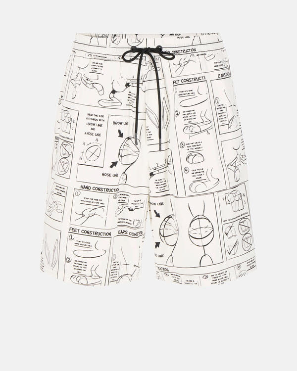 Looney Tunes sketch print shorts - Iceberg - Official Website
