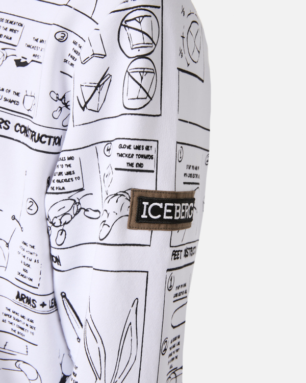 Looney Tunes sketch hoodie - Iceberg - Official Website