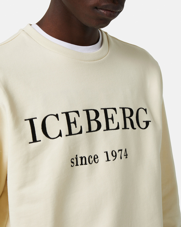 Embroidered logo sweatshirt - Iceberg - Official Website