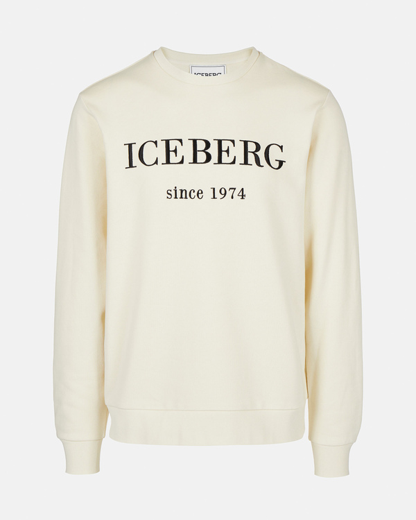 Embroidered logo sweatshirt - Iceberg - Official Website