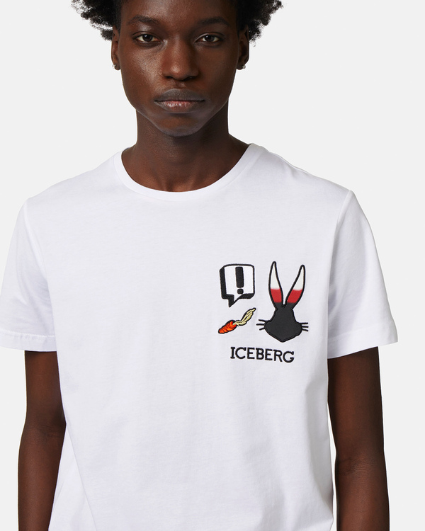 T-shirt bianco ottico Looney Tunes CNY - Iceberg - Official Website