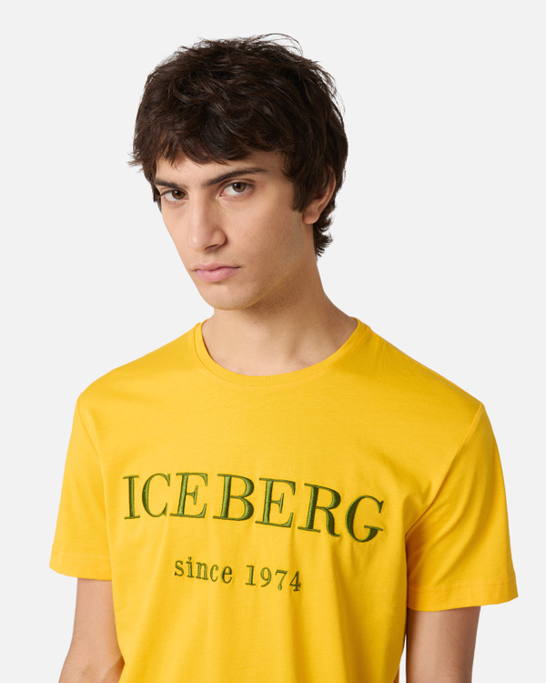 Embroidered heritage logo t-shirt - Iceberg - Official Website