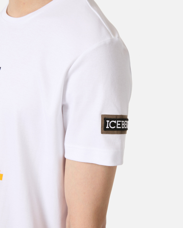 T-shirt bianca Titti - Iceberg - Official Website