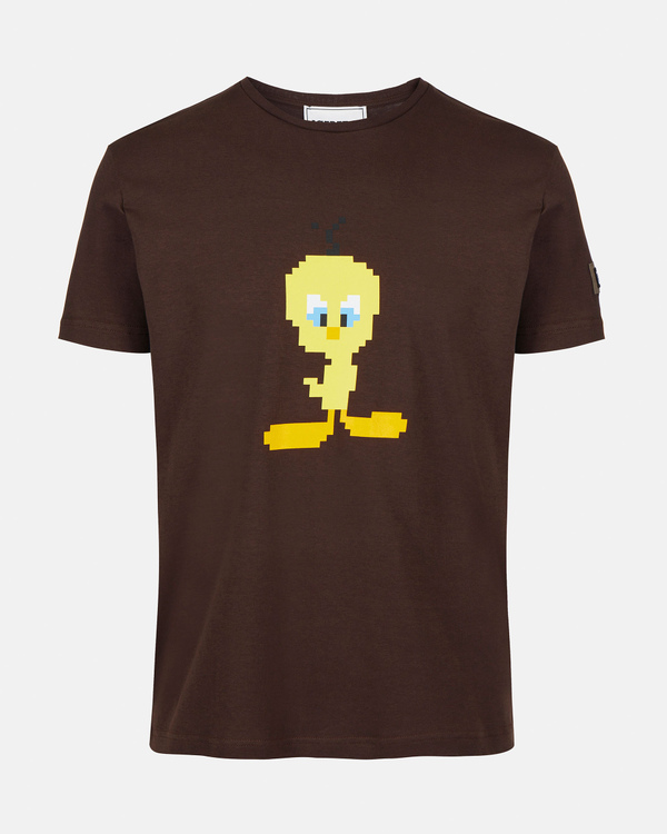 Tweety logo t-shirt in brown - Iceberg - Official Website