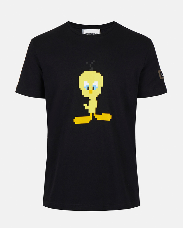 Tweety logo t-shirt in black - Iceberg - Official Website