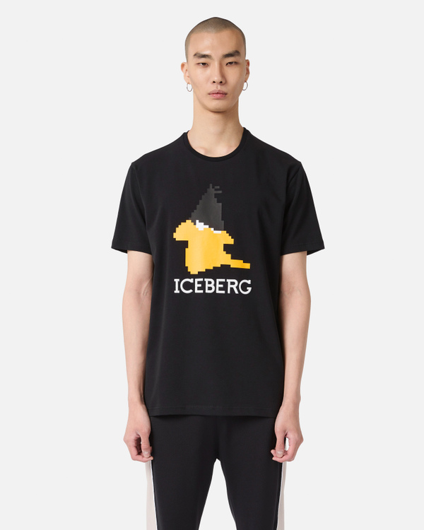 Daffy Duck institutional logo t-shirt - Iceberg - Official Website