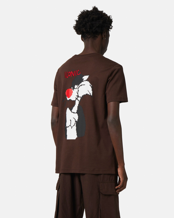 Sylvester the Cat brown t-shirt - Iceberg - Official Website