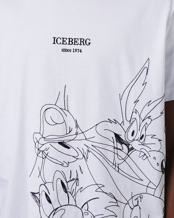 T-shirt Looney Tunes logo heritage - Iceberg - Official Website