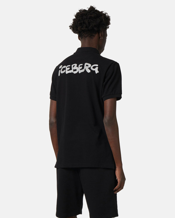 Embroidered logo polo shirt - Iceberg - Official Website