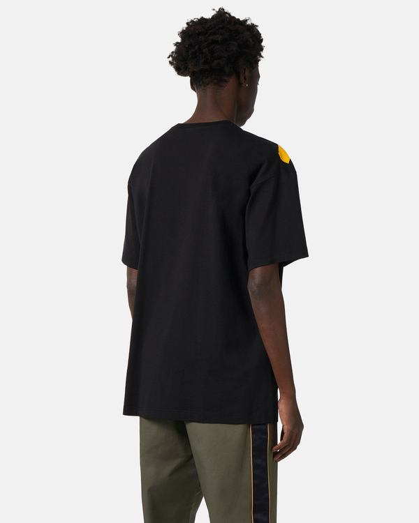 T-shirt nera logo tecno - Iceberg - Official Website