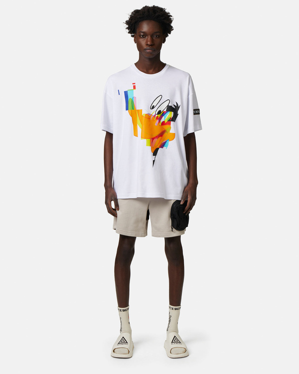 T-shirt Daffy Duck con logo - Iceberg - Official Website