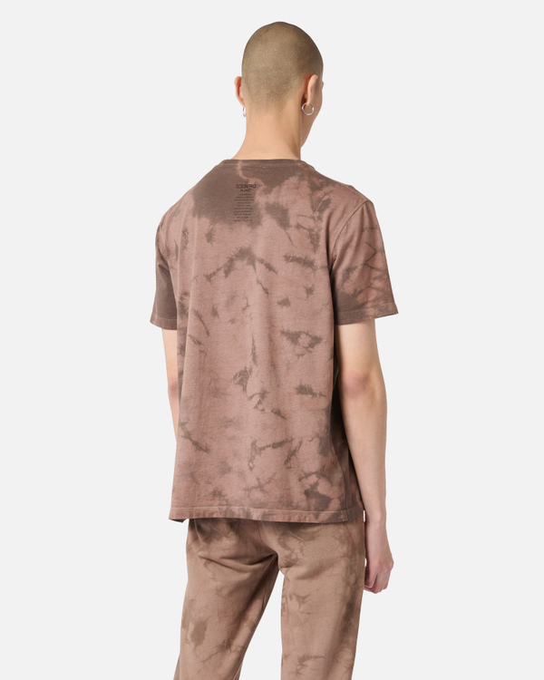 Brown cloudy print t-shirt - Iceberg - Official Website