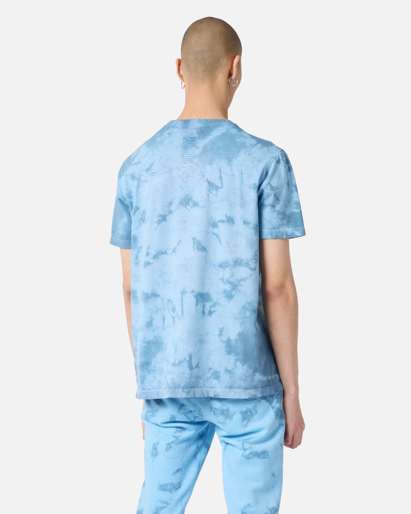Celestial blue cloudy print t-shirt - Iceberg - Official Website