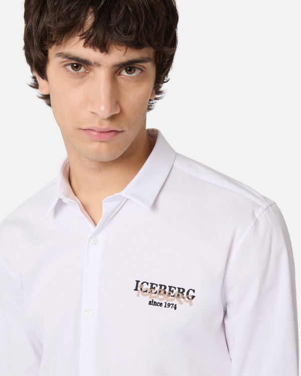 Heritage logo shirt - Iceberg - Official Website